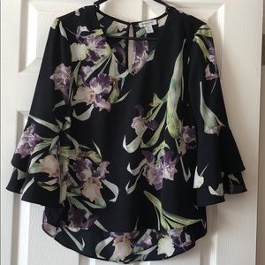 Flower Print Blouse